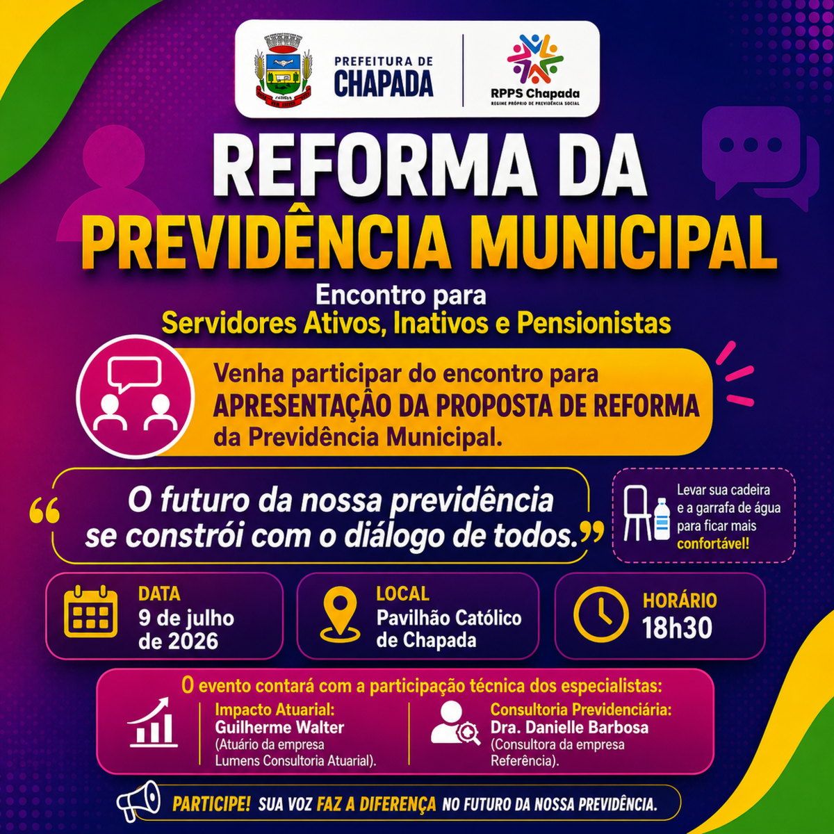 Encontro com segurados do RPPS
