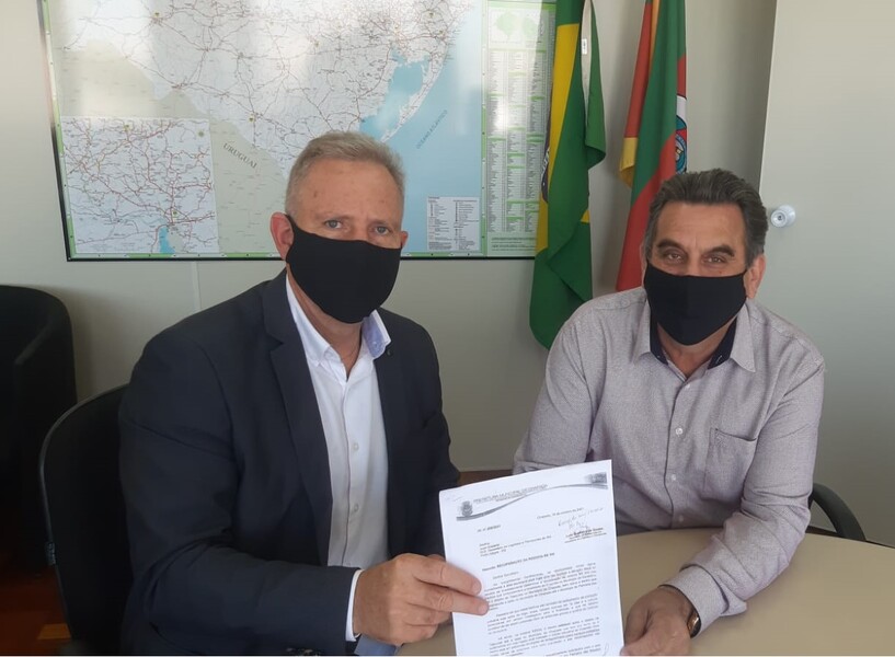  Prefeito Gelson e Secretário-adjunto Luiz Gustavo