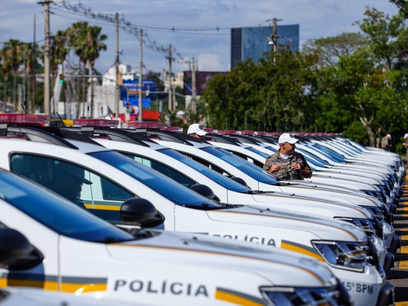Um total de 107 municípios receberam as viaturas - Foto: Grégori Bertó / Palácio Piratini