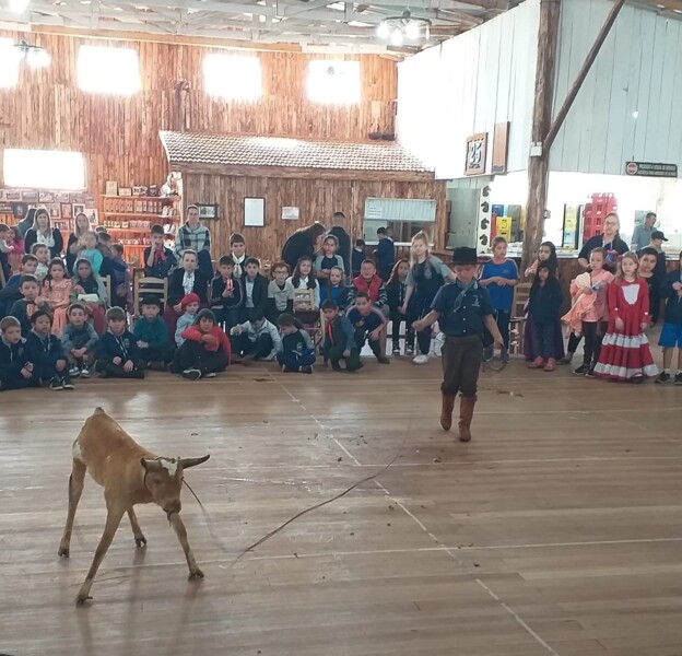 Competição da "vaca parada".