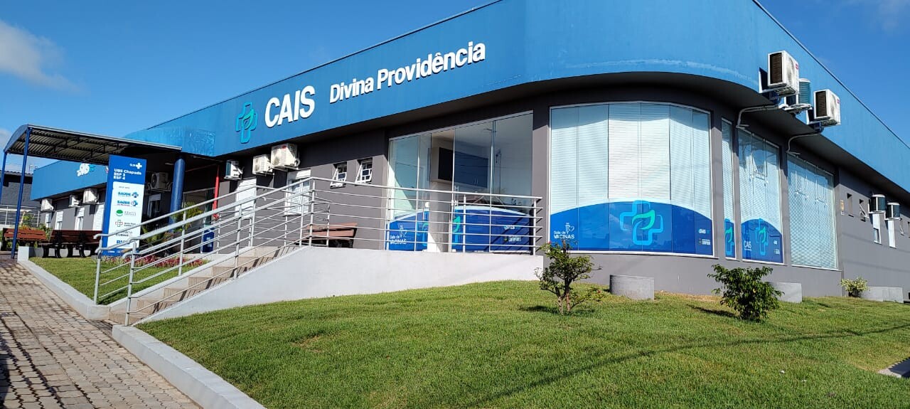 Fachada do novo CAIS.