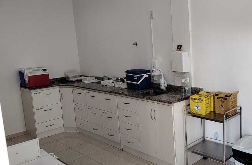 Sala de Vacinas.