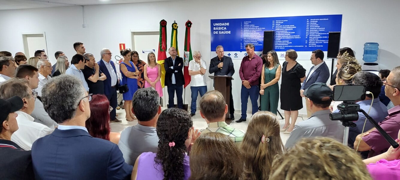 Mensagem do prefeito Gelson Miguel Scherer.