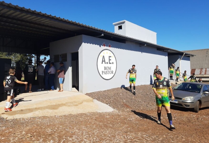 Nova sede esportiva de Bom Pastor.