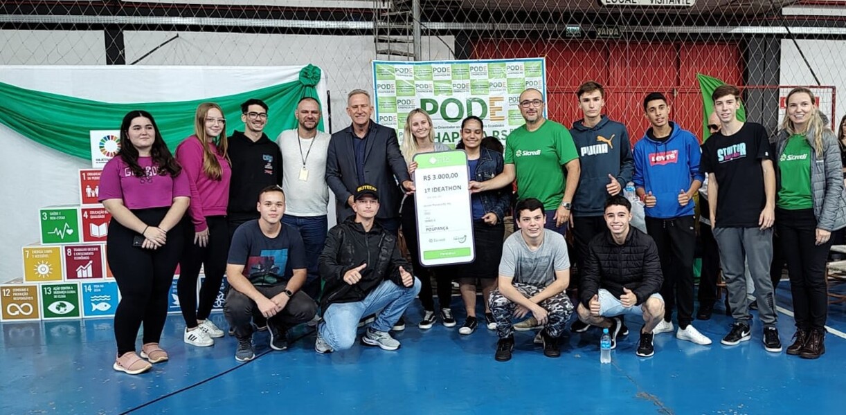 Equipe vencedora.