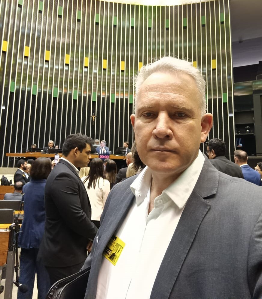 Prefeito Gelson na Câmara dos Deputados.