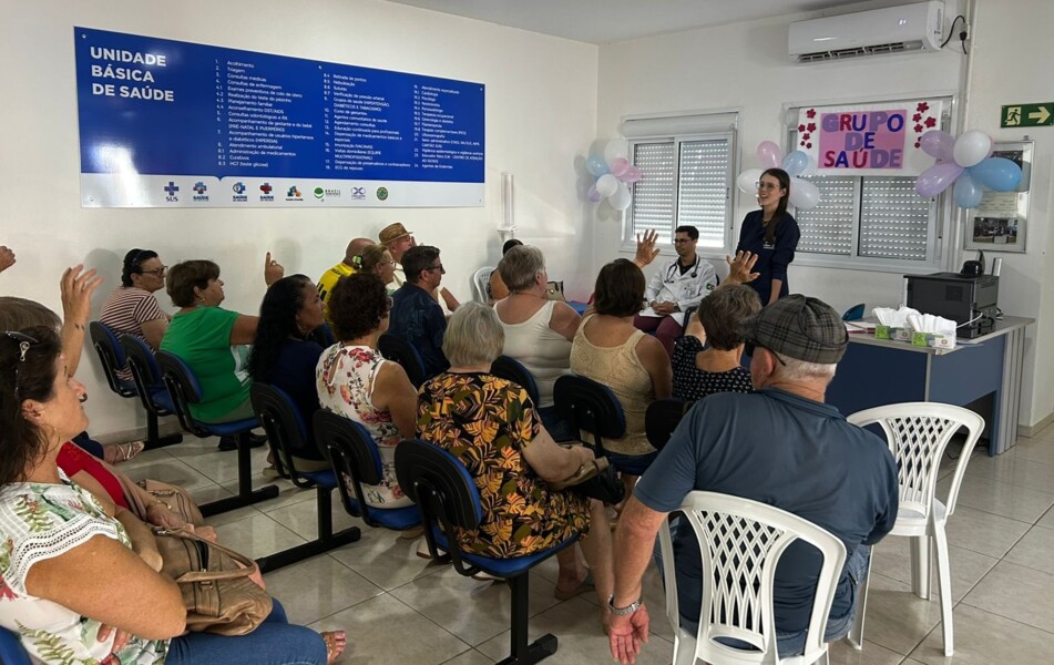 1º encontro realizado no mês de março.